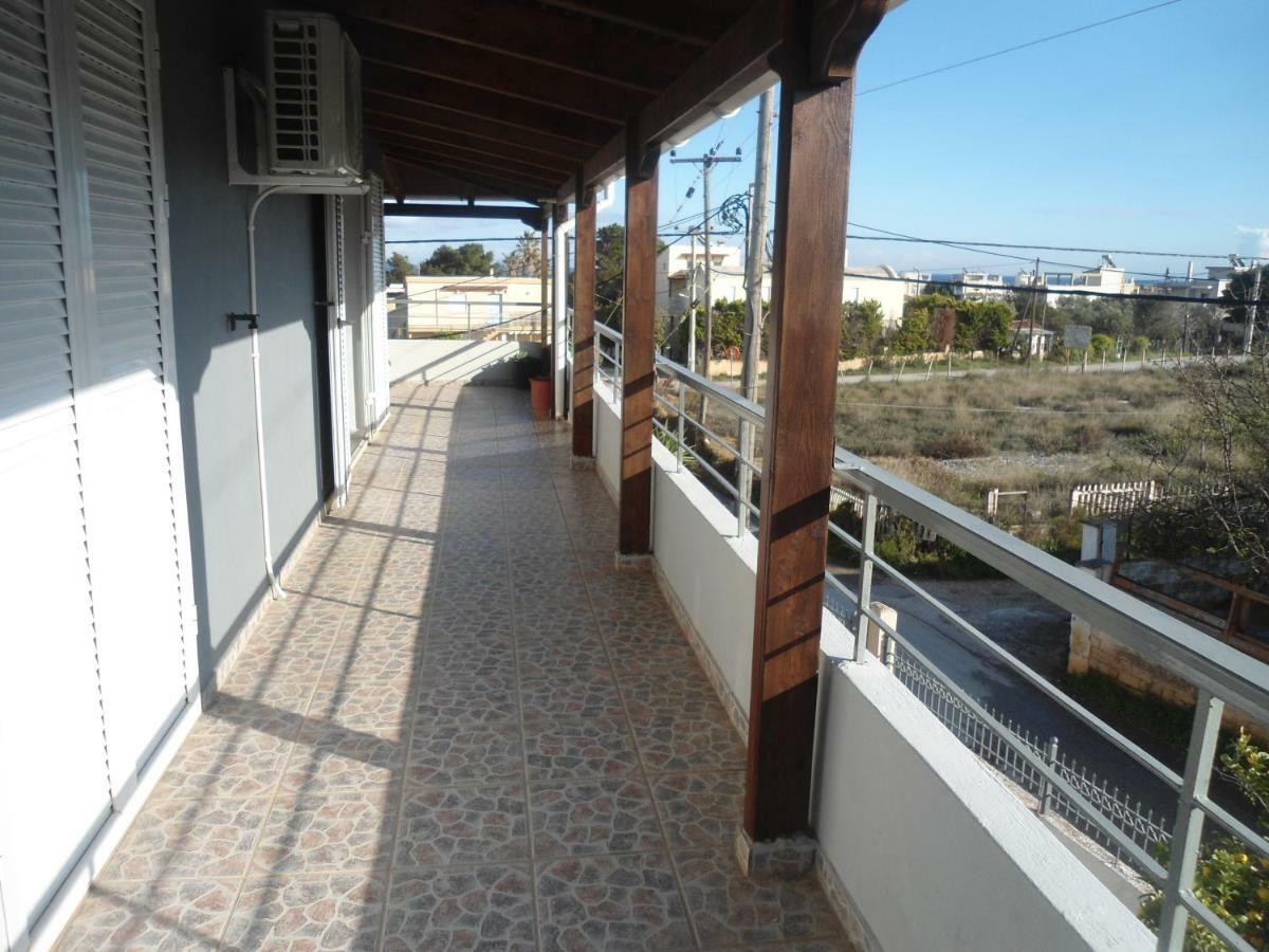 Sunny Apartment 15 Min From Airport And Sea Artemida  Exterior foto
